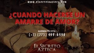 Cuándo hacerse un amarre de amor