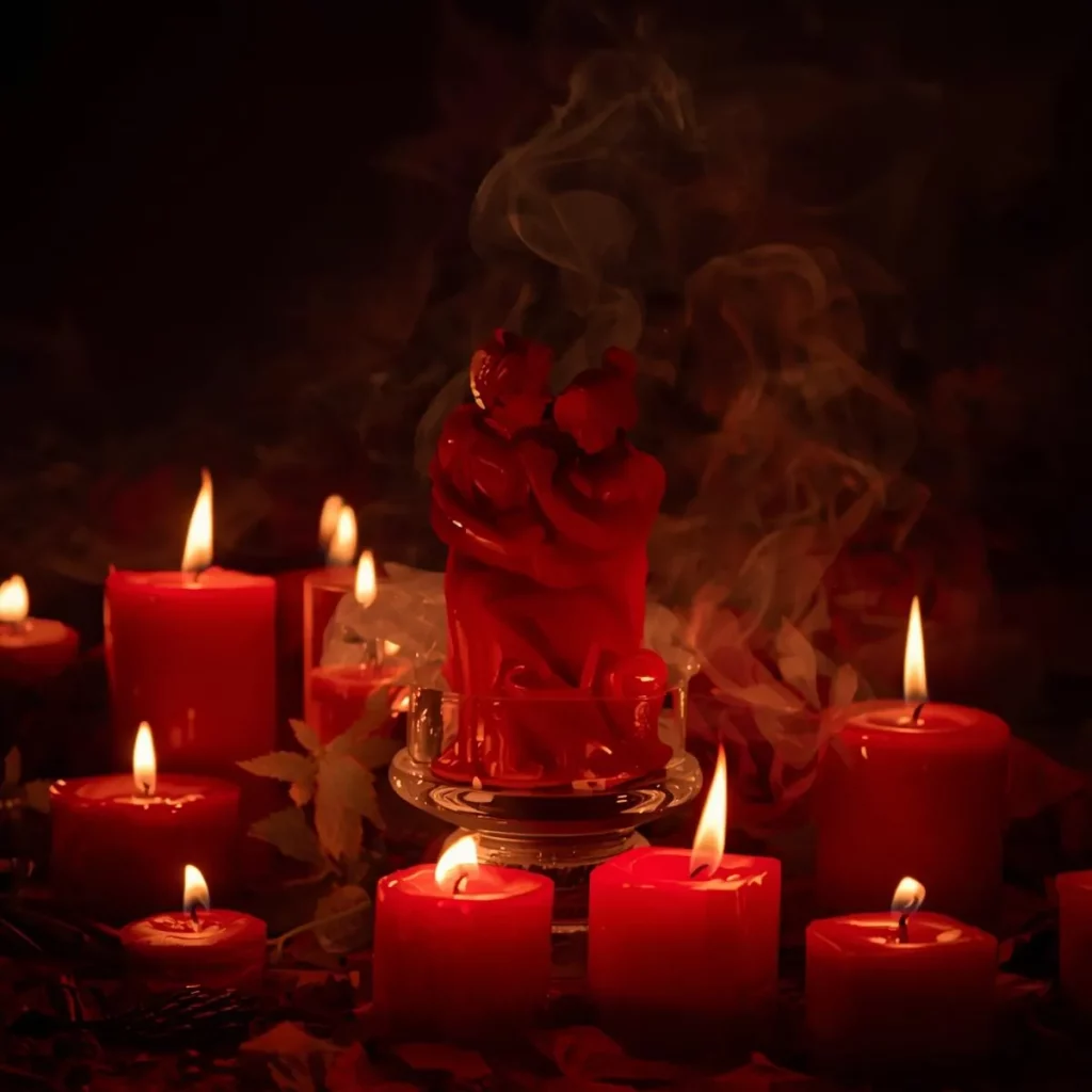 Amarre de Amor con Cera Roja