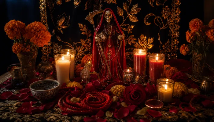 La Santa Muerte en el Área de Dallas: Devoción y Amarres de Amor